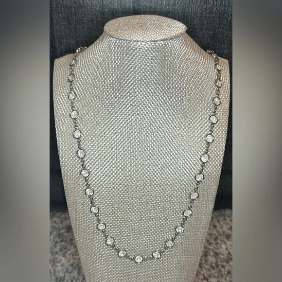 Touchstone Crystal Chanelle Crystal Necklace - Picture 1 of 5